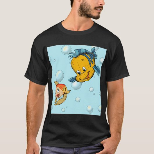 フラウンダーとクレオ Tシャツ (正面)