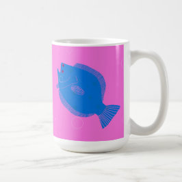 フラウンダー常に明るい側を見る コーヒーマグカップ