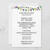 フラウンティ大切フラミンゴ 招待状 (裏面)