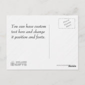 フラウンフォサールI ポストカード (裏面)