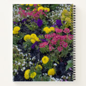 フラカラフルワーズフォトマムズお気に入りのレシピ帳 ノートブック (裏面)