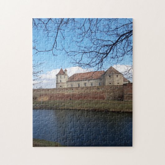 フラガラスルーマニアの城塞 ジグソーパズル (縦)