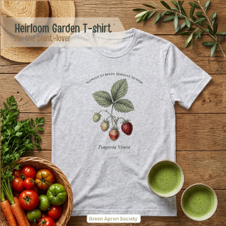 フラガリア・ヴェスカ・イチゴの植物園 トライブレンドTシャツ
