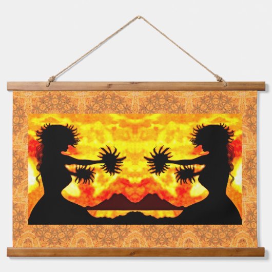 フラガールズ 吊り下げ型タペストリー (正面)