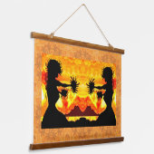 フラガールズ 吊り下げ型タペストリー (傾斜あり)