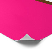 フラガールハワイアンをテーマにした誕生日パーティバナー ポスター (角)