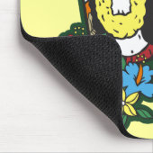 フラガールメレカリキマカハワイアンクリスマス漫画 マウスパッド (コーナー)