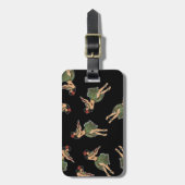 フラガール踊りパターン ラゲッジタグ (正面縦)