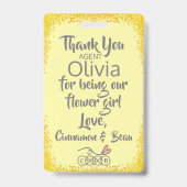 フラガール ペタルパトロール バッジ (裏面)