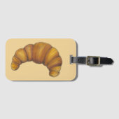 フラキーブッテリークロワサンフランスのグルメパティシシェフ ラゲッジタグ (正面横)