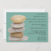 フラギパニ & プール 誕生日スパデー 招待状 (裏面)