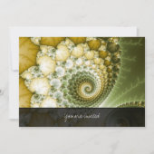 フラクはかりで測タルアート 招待状 (正面)