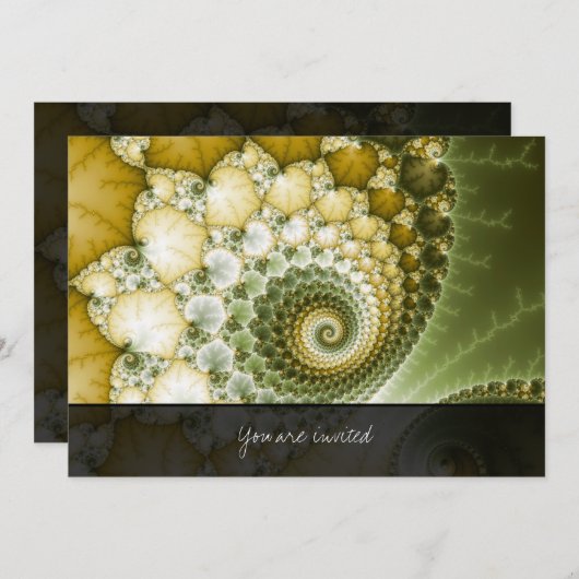 フラクはかりで測タルアート 招待状 (正面/裏面)