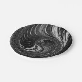 フラクカッコいいトル金属ナウチラス黄金比 ペーパープレート (アングル)