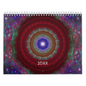 フラクカラフルタルアート –  カレンダー (カバー)