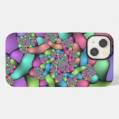 フラクカラフルタル iPhoneケース (裏面横)