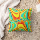 フラクカラフルトラルサイケデリックカスタムル クッション (ブランケット)