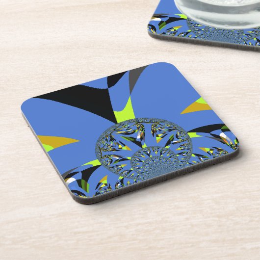 フラククールタルスフィア付きアーチアートデザイン コースター (左側)