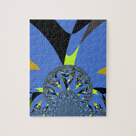 フラククールタルスフィア付きアーチアートデザイン ジグソーパズル (縦)