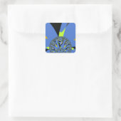 フラククールタルスフィア付きアーチアートデザイン スクエアシール (バッグ)