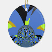 フラククールタルスフィア付きアーチアートデザイン セラミックオーナメント (左)