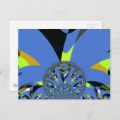 フラククールタルスフィア付きアーチアートデザイン ポストカード (正面/裏面)