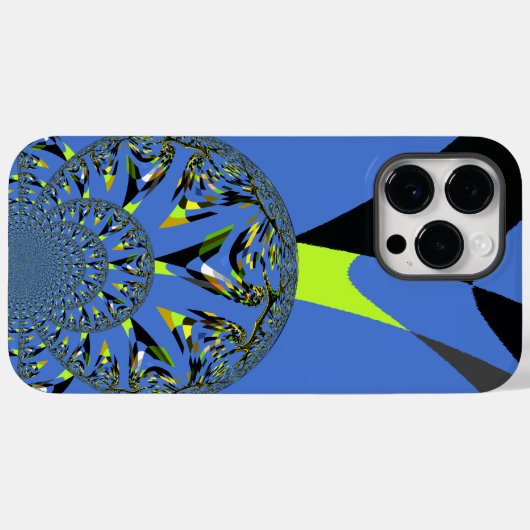 フラククールタルスフィア付きアーチアートデザイン Case-Mate iPhoneケース (裏面 (横))