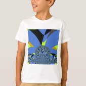 フラククールタルスフィア付きアーチアートデザイン Tシャツ (正面)