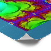 フラクサイケデリックタルランド ポスター (角)