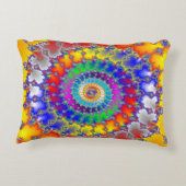 フラクサイケデリックタル アクセントクッション (裏面)