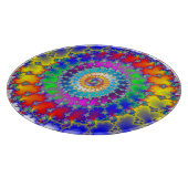 フラクサイケデリックタル カッティングボード (角)