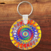 フラクサイケデリックタル キーホルダー (裏面)