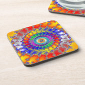 フラクサイケデリックタル コースター (左側)