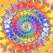 フラクサイケデリックタル シール (正面)