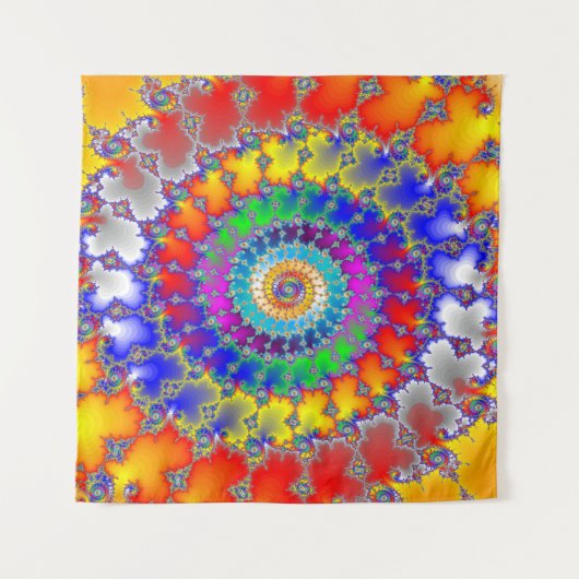フラクサイケデリックタル タペストリー (正面)