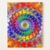 フラクサイケデリックタル プランナー手帳 (裏面)