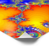 フラクサイケデリックタル ポスター (コーナー)