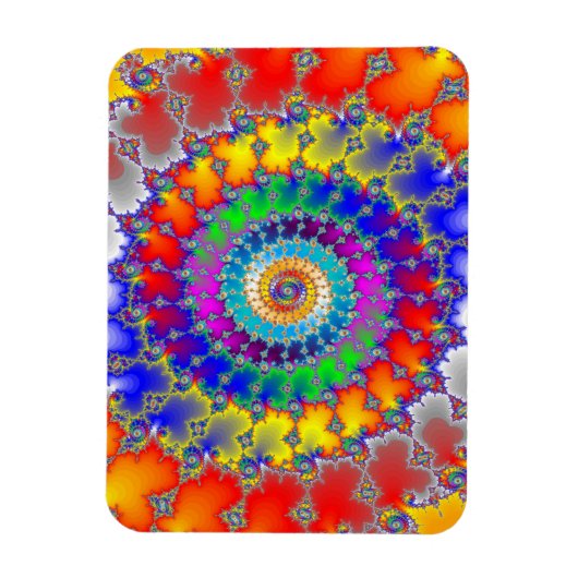 フラクサイケデリックタル マグネット (縦)