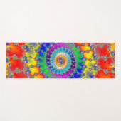 フラクサイケデリックタル ヨガマット (正面(横))