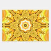 フラクタはっきりしたル折り返し紙シートセット ラッピングペーパーシート (正面3)