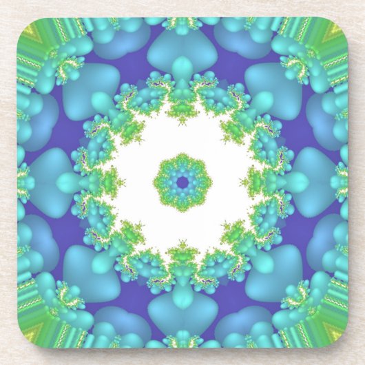 フラクタスコープ1コルクコースター コースター (正面)