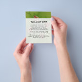 フラクタバグのピクニック – Fractal Art チラシ (手)