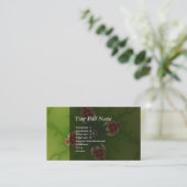 フラクタバグのピクニック – Fractal Art 名刺 (スタンド正面)