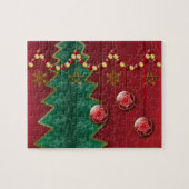 フラクタルお祝いクリスマスパズル ジグソーパズル (横)