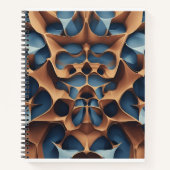 フラクタルと複製 ノートブック (正面)
