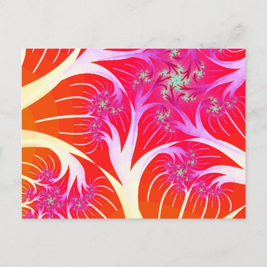 フラクタルな木 ポストカード (正面)