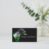 フラクタルによっては名刺が飛びます 名刺 (スタンド正面)