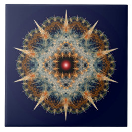 フラクタルのずる賢いオーナメント タイル