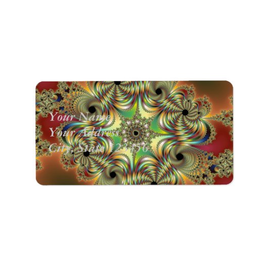 フラクタルのアンジェラス ラベル (正面)