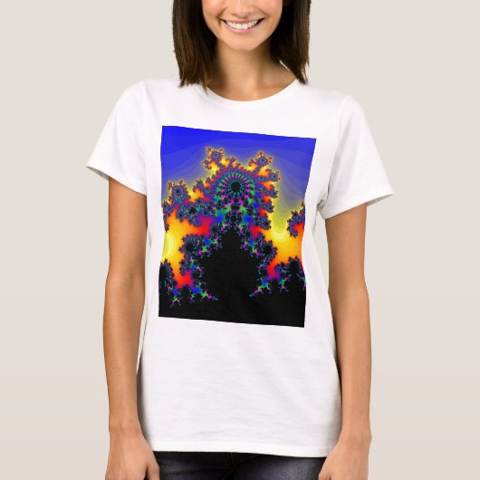 フラクタルのエッジ： Tシャツ (正面)